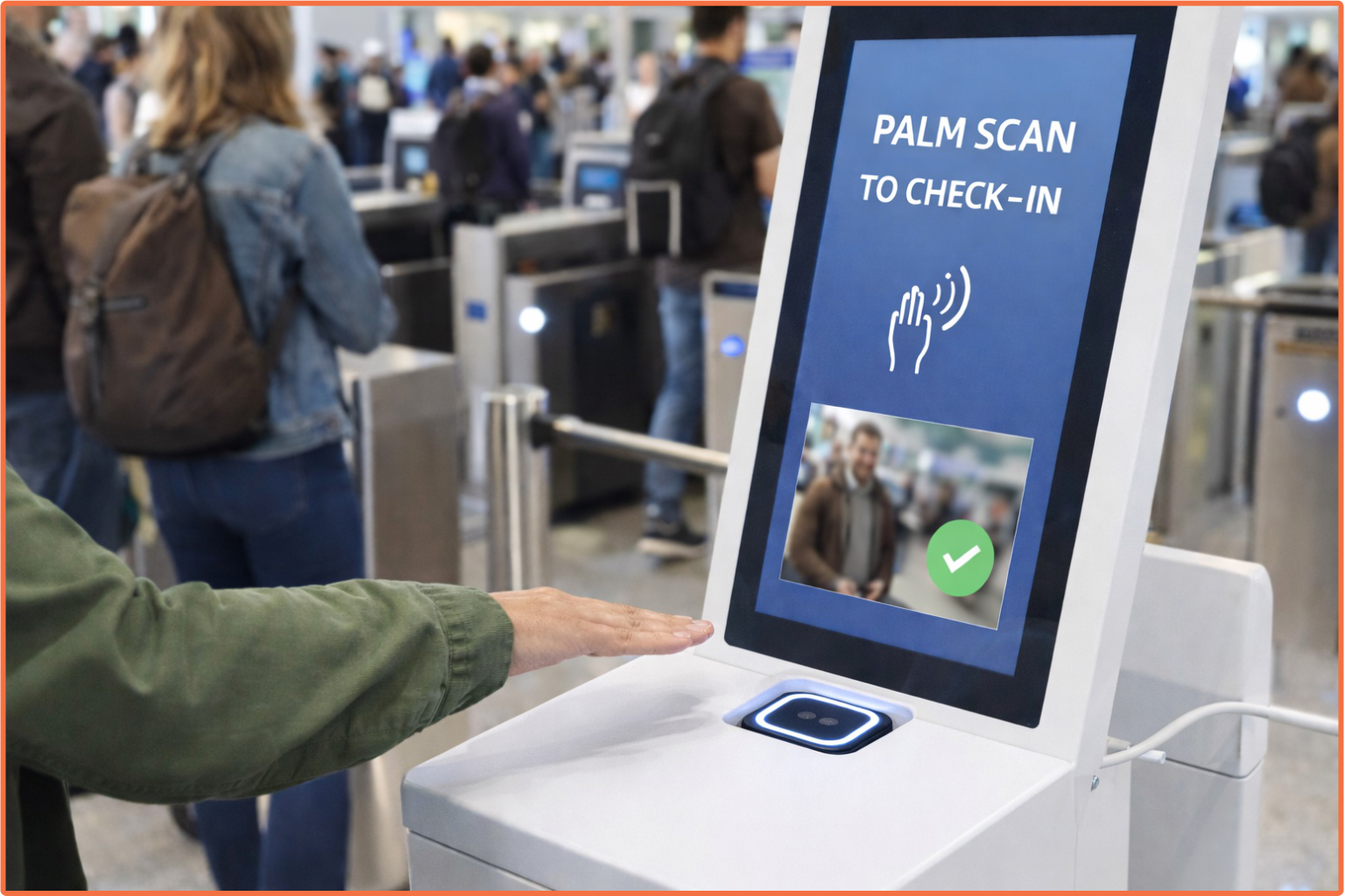 BIOMETRIYA Touch-Free, Hygienic User Experience