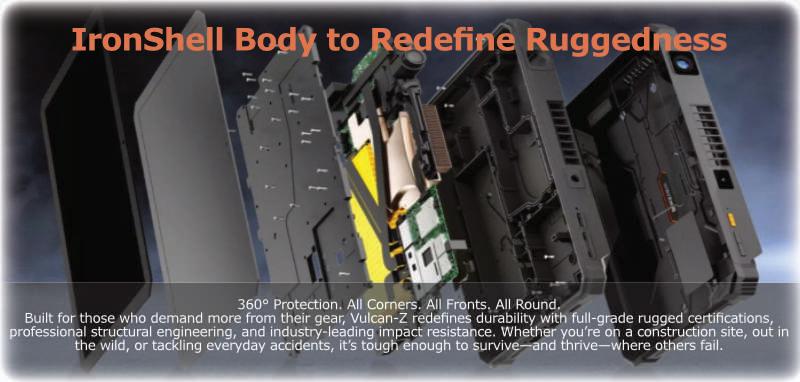 BIOMETRIYA VULCAN-Z IronShell rugged